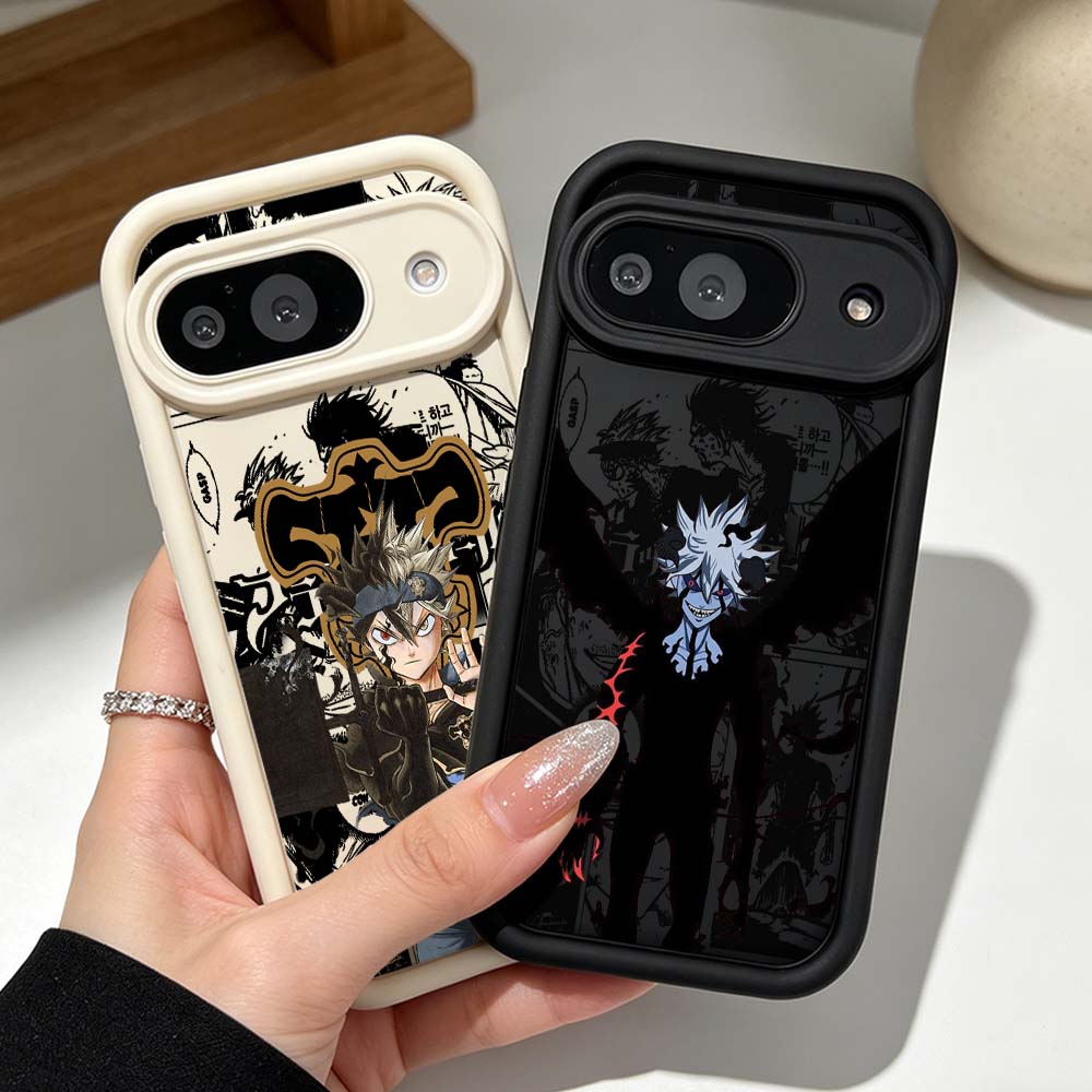 Phone Cases Google Pixel 10 Pro - Capa de silicone Black Clover Cool