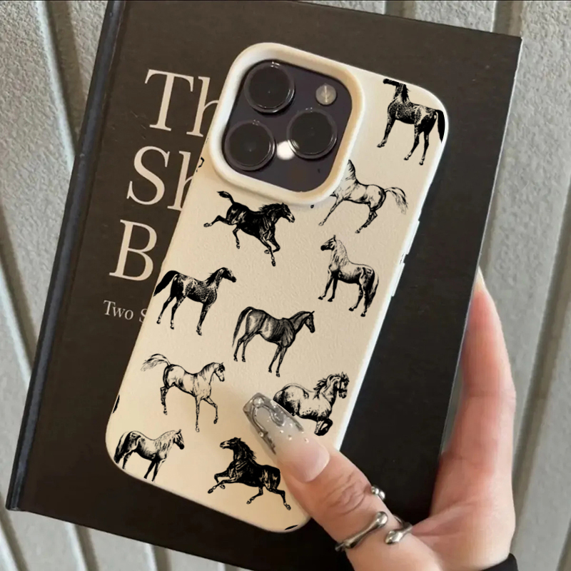 Phone Cases Horse - Capa de Celular com Estampa Realista