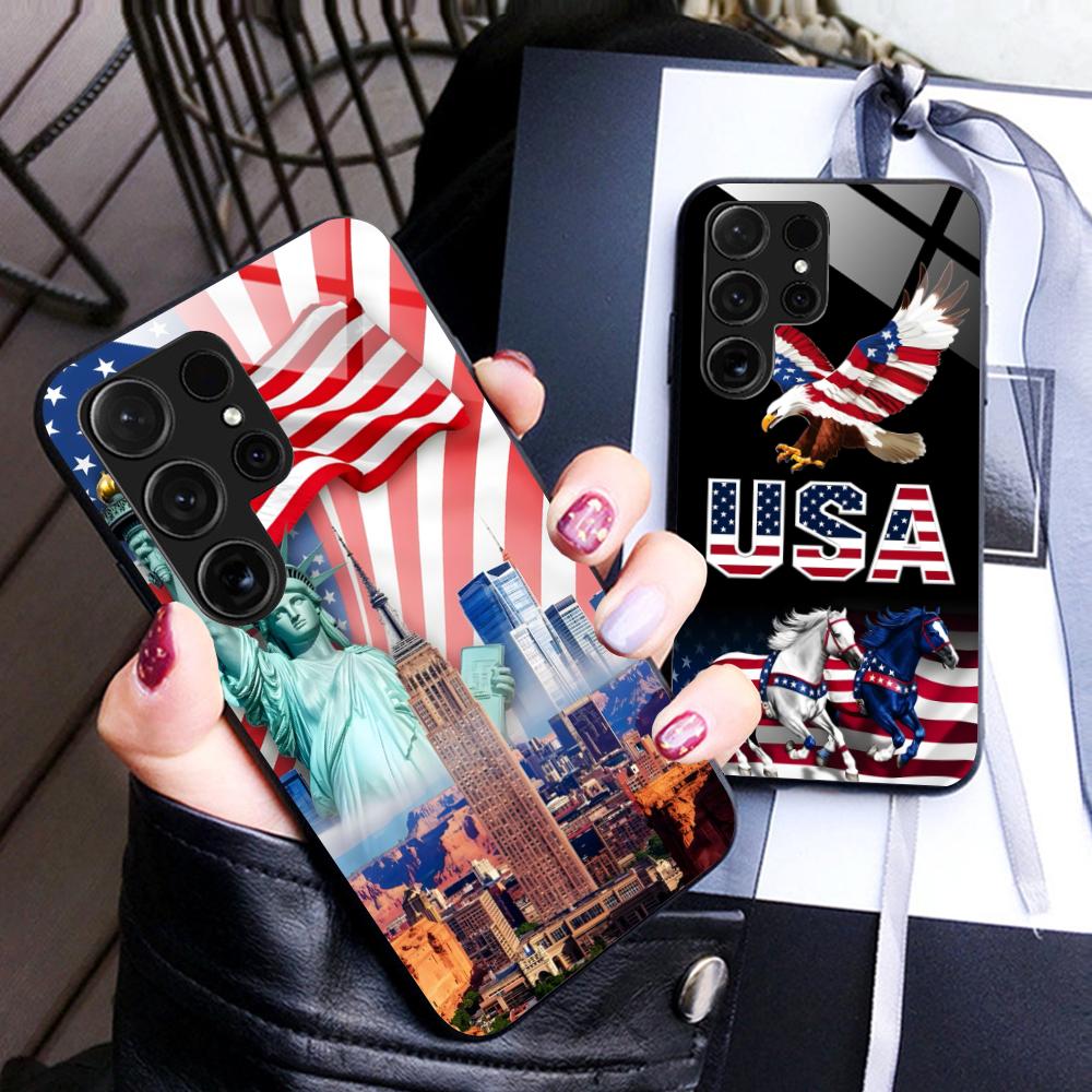 Phone Cases Usa - Capa de Celular com Bandeira dos
