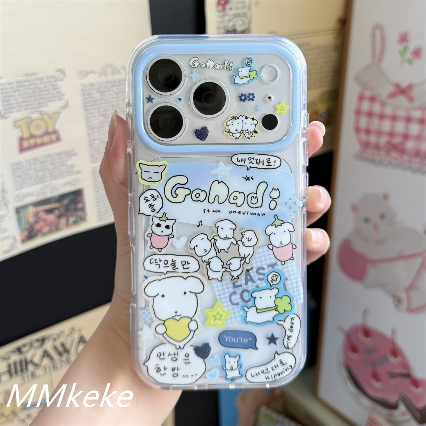 Phone Cases Cool Girl - Capa de Celular Coreana Estilo Y2K