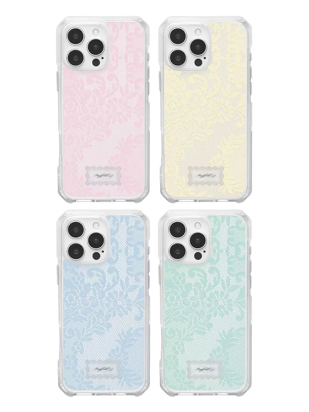 Phone Cases Cool Girl - Capa Transparente Coreana Estilo Ins com