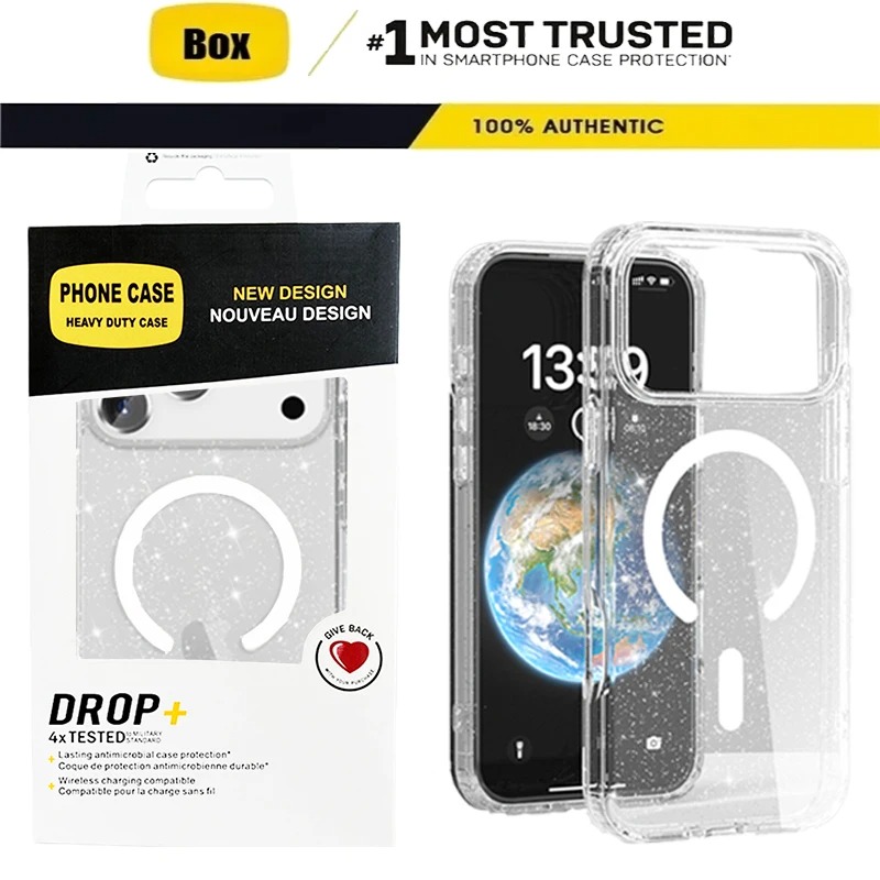 Rugged Armor Case - Capa Protetora Transparente de Grau Militar