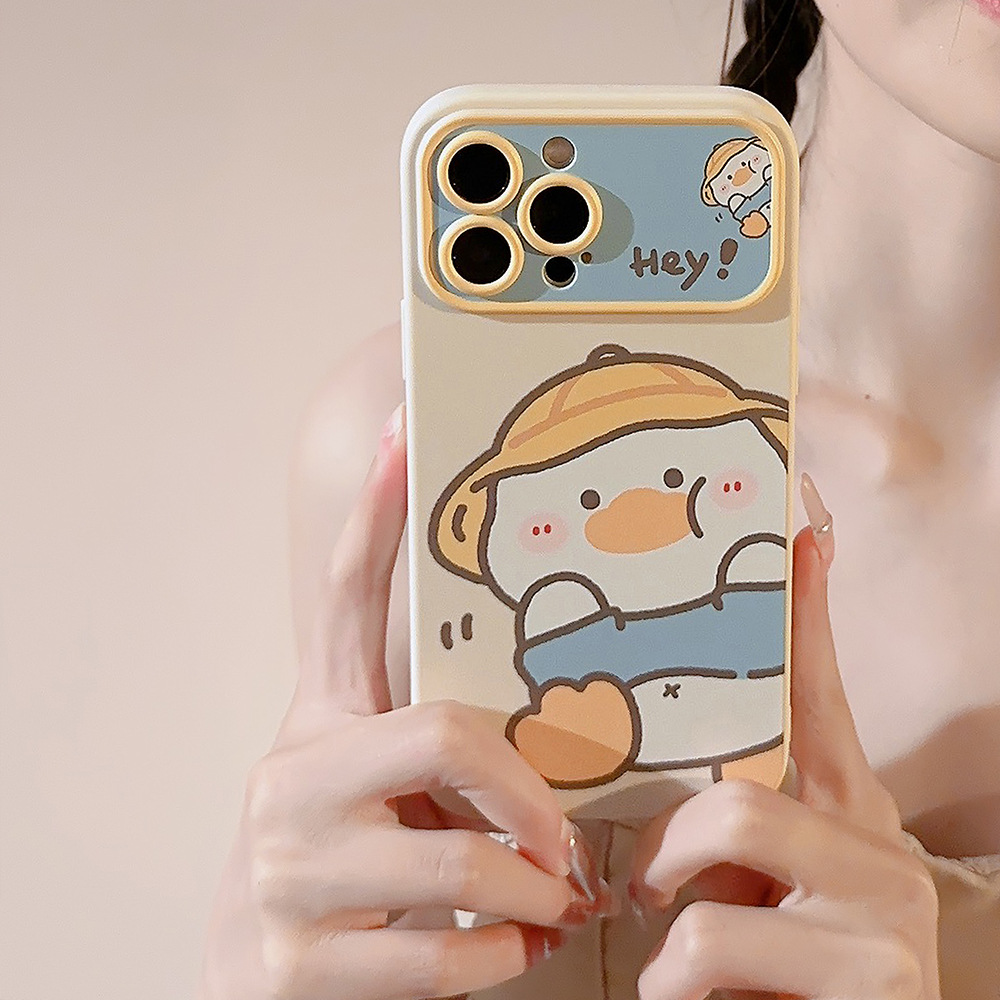 Phone Cases Korean - Capa Protetora Antichoque de Pato Amarelo