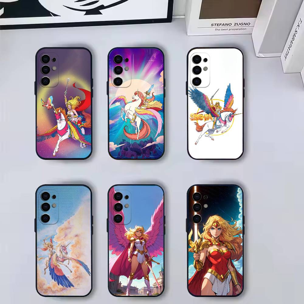 Phone Cases Shein - Capa de Telefone Nostálgica C-Cartoon S-She-Ra-A