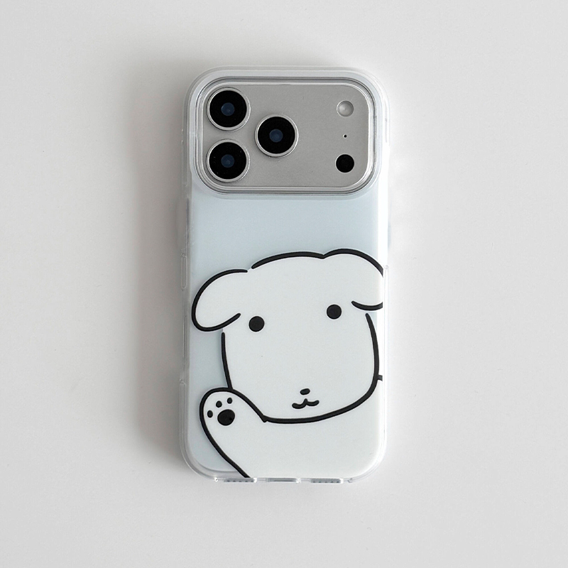 Phone Cases Korean - Capa de Silicone Antichoque Coreana Minimalista