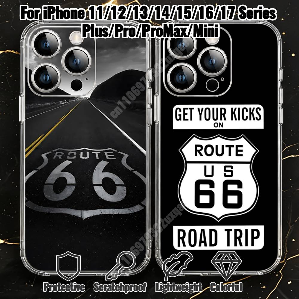 Phone Cases Usa - Capa Transparente para iPhone 17 16