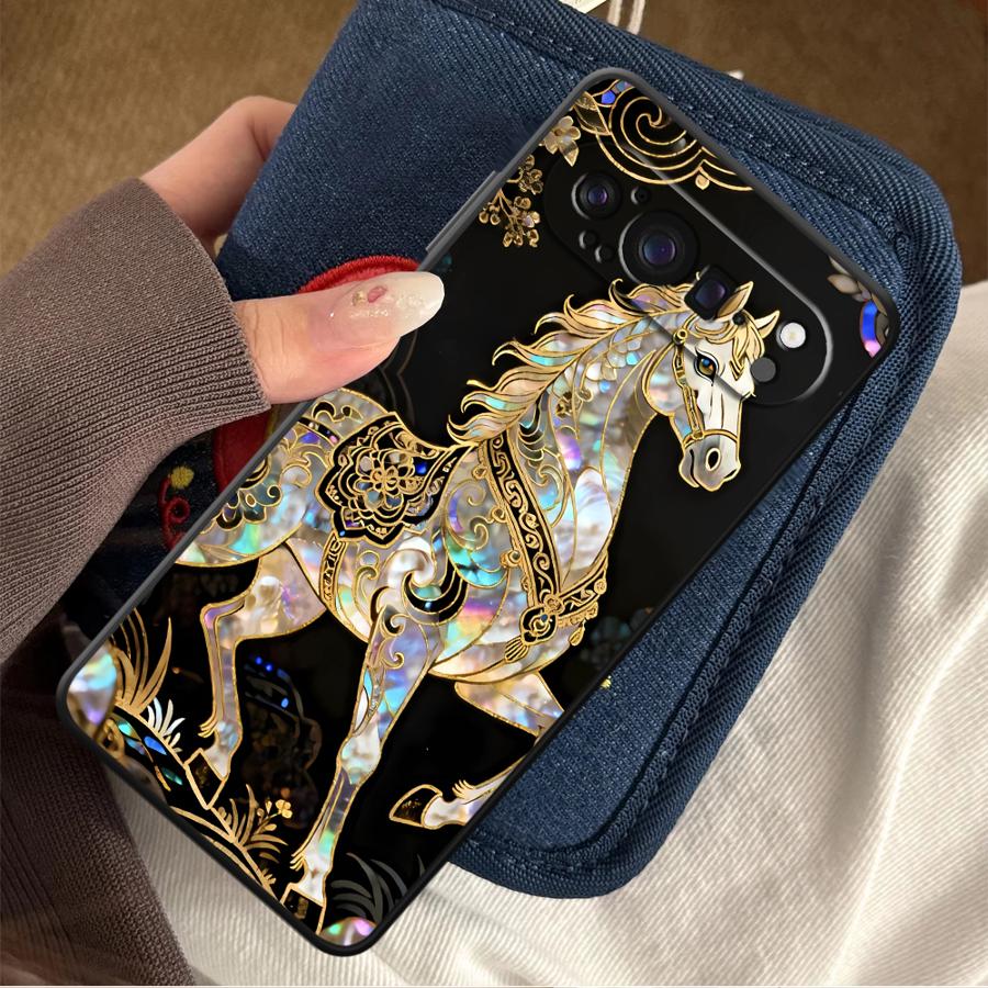 Phone Cases Horse - Capa de Telefone Lucky Horse para