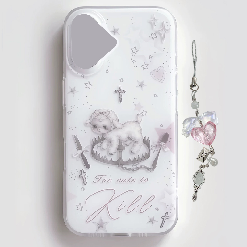 Phone Cases Cool Girl - Capa de Celular Y2K Coreana INS