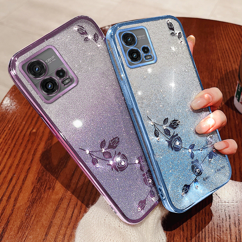 Phone Cases Moto G 2025 - Capa Floral com Revestimento para Motorola