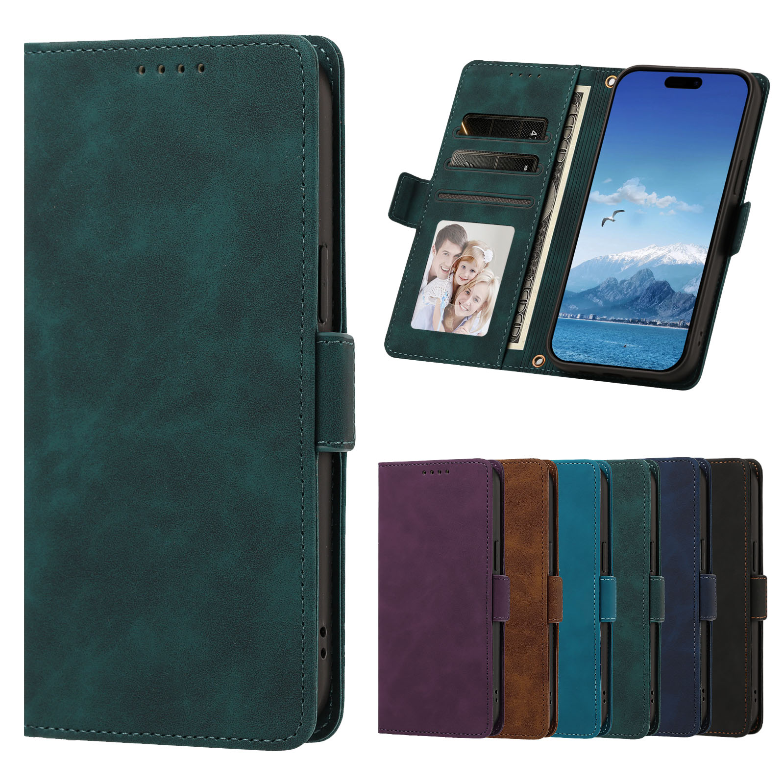 Capa Flip de Couro Premium com - Phone Cases Moto G 2025 avaliação e preço