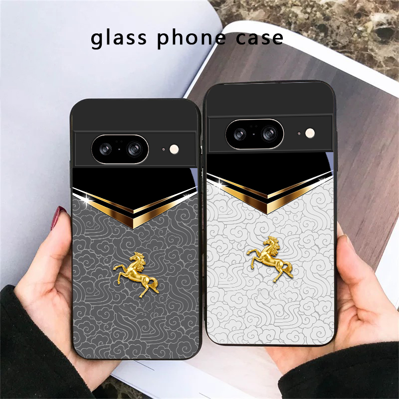 Capa de Telefone em Vidro Pret - Phone Cases Horse avaliação e preço