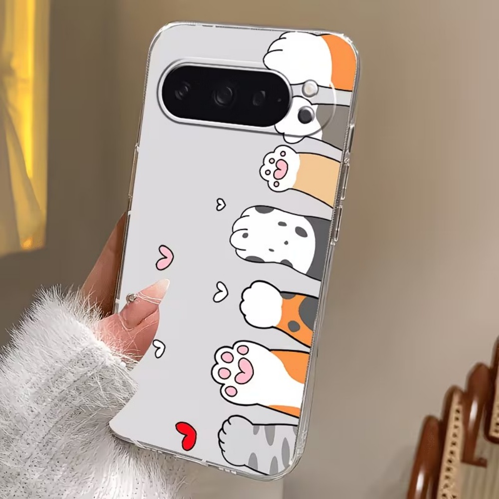 Capa de Silicone Transparente  - Phone Cases Google Pixel 10 Pro avaliação e preço