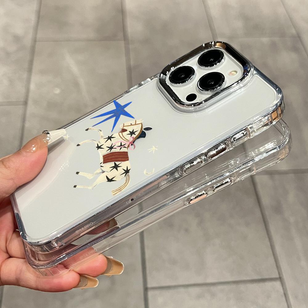 Capa de Celular HD Transparent - Phone Cases Horse avaliação e preço