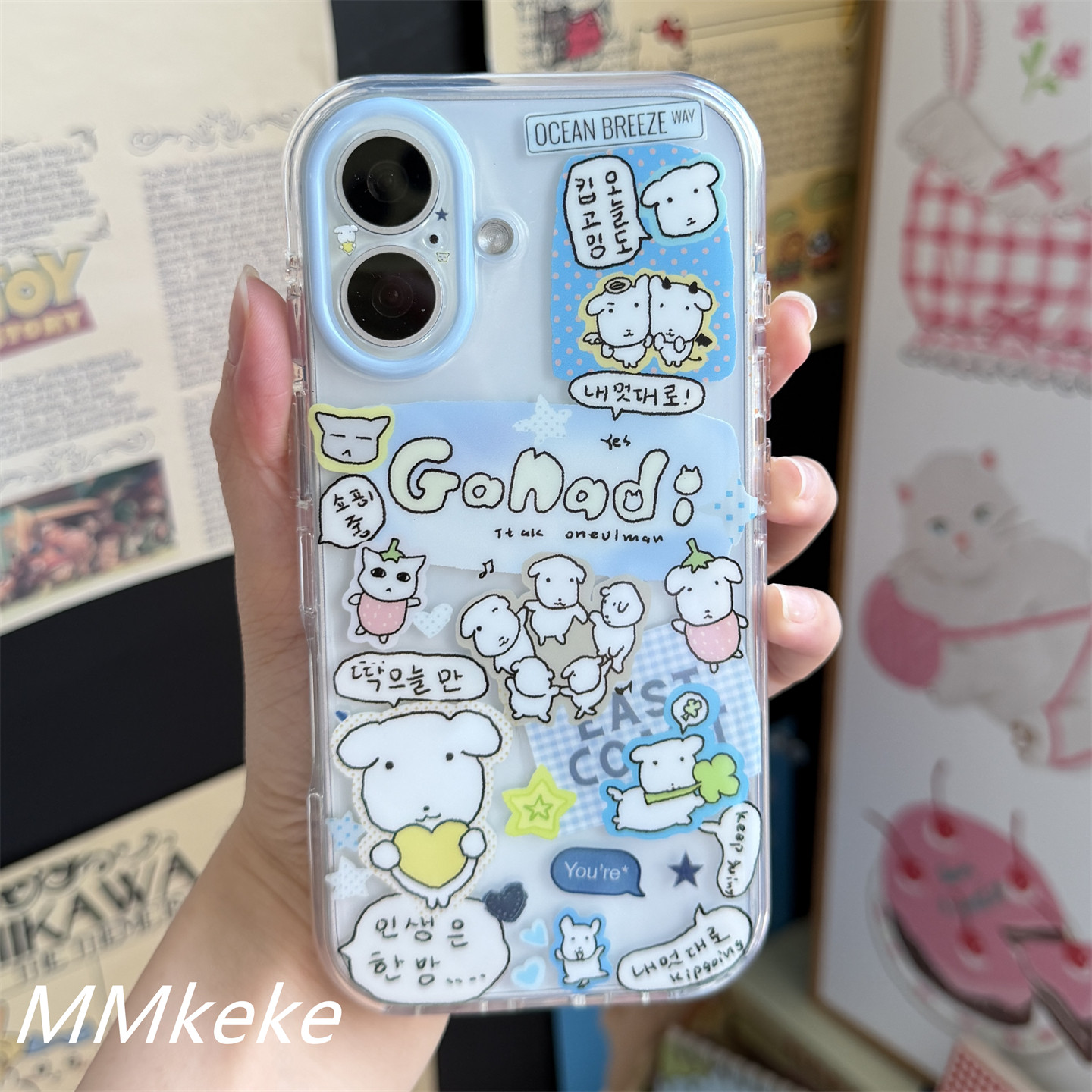 Capa de Celular Coreana Estilo - Phone Cases Cool Girl avaliação e preço