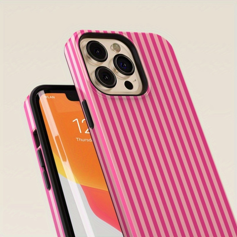 Listrado rosa em rosa resisten - Buy Phone Cases avaliação e preço