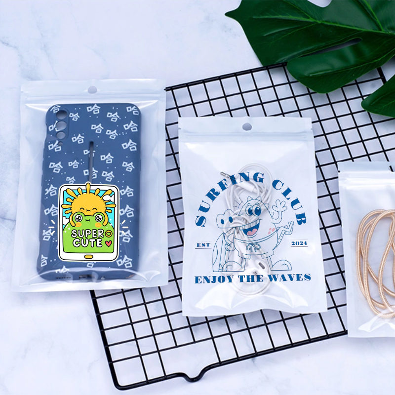 Saco com zíper de filme perola - Phone Cases Recycling avaliação e preço