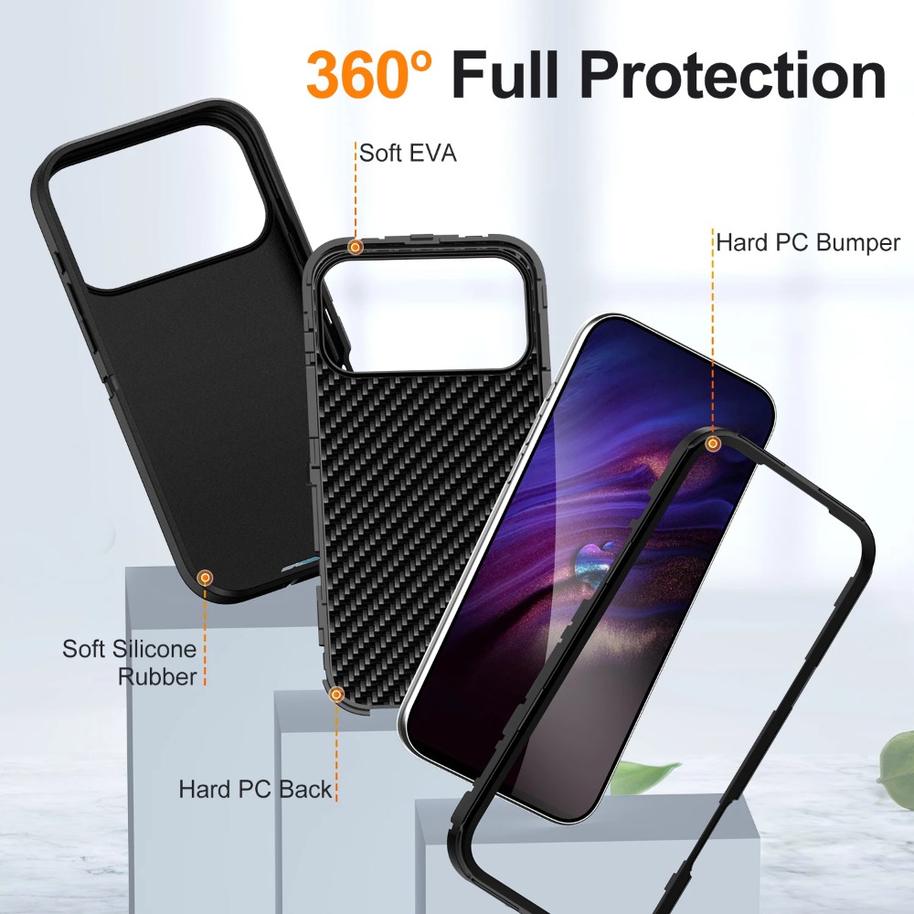 3 em 1 caixa de armadura lontr - Rugged Armor Case avaliação e preço