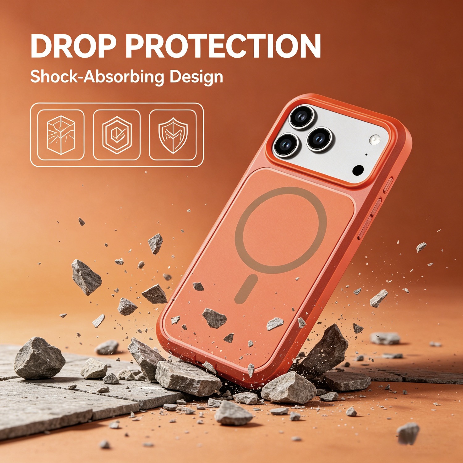Capa Magnética Híbrida 2 em 1  - Rugged Armor Case avaliação e preço