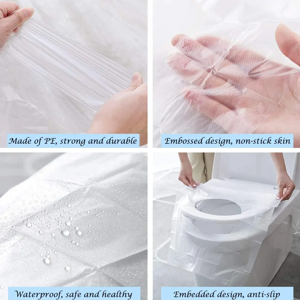 Descartável Plastic Toilet Sea - Biodegradable Eco Case avaliação e preço