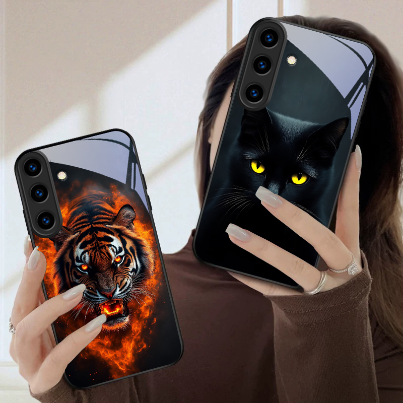 Capa de Telefone de Vidro Pret - Phone Cases Horse avaliação e preço