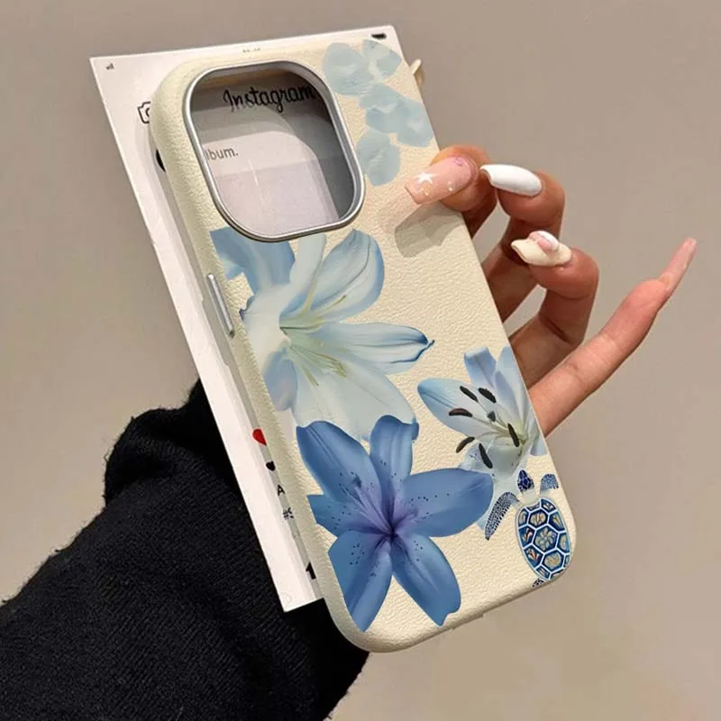 Capa de Telefone Elegante com  - Phone Cases Blue avaliação e preço
