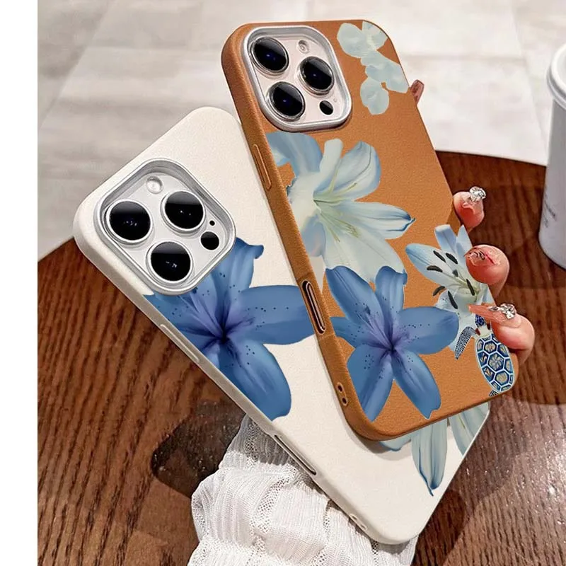 Capa de Telefone Elegante com  - Phone Cases Blue avaliação e preço