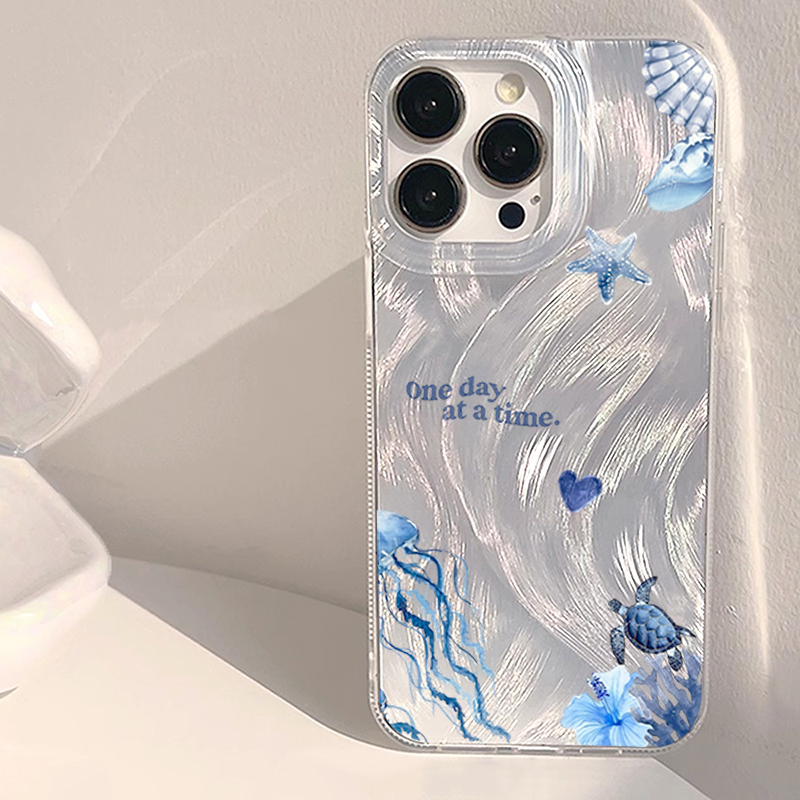 Capa de Telefone à Prova de Ch - Phone Cases Blue avaliação e preço