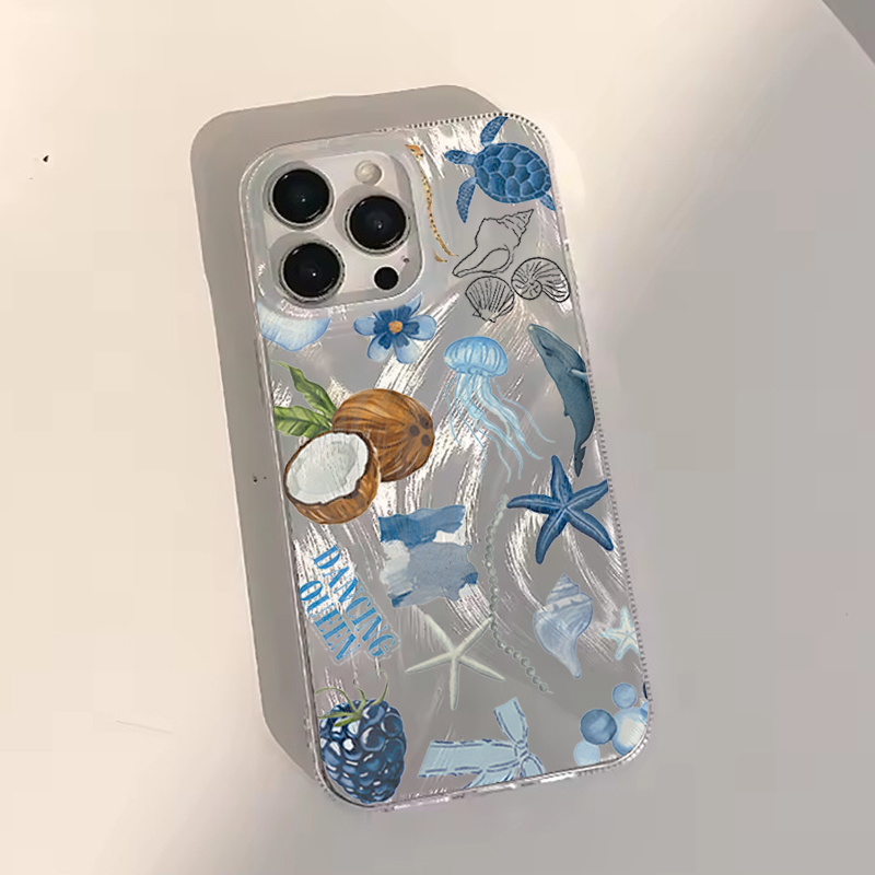 Capa de Telefone à Prova de Ch - Phone Cases Blue avaliação e preço