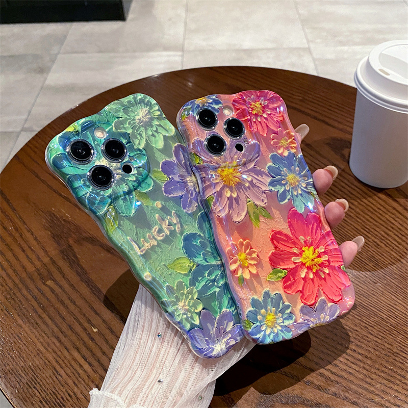 Retro luz azul pintura a óleo  - Phone Cases Blue avaliação e preço