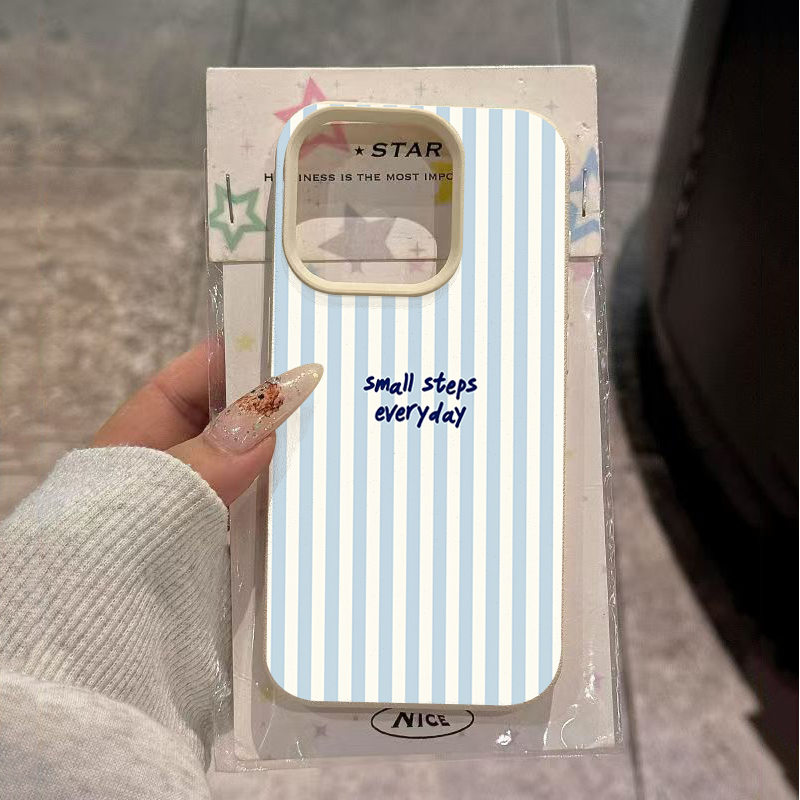 Capa Azul com Listras Brancas  - Phone Cases Blue avaliação e preço