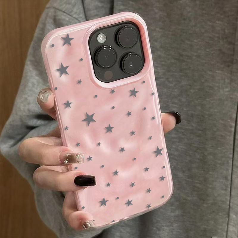 Minimalista cinza-azul estrela - Phone Cases Blue avaliação e preço