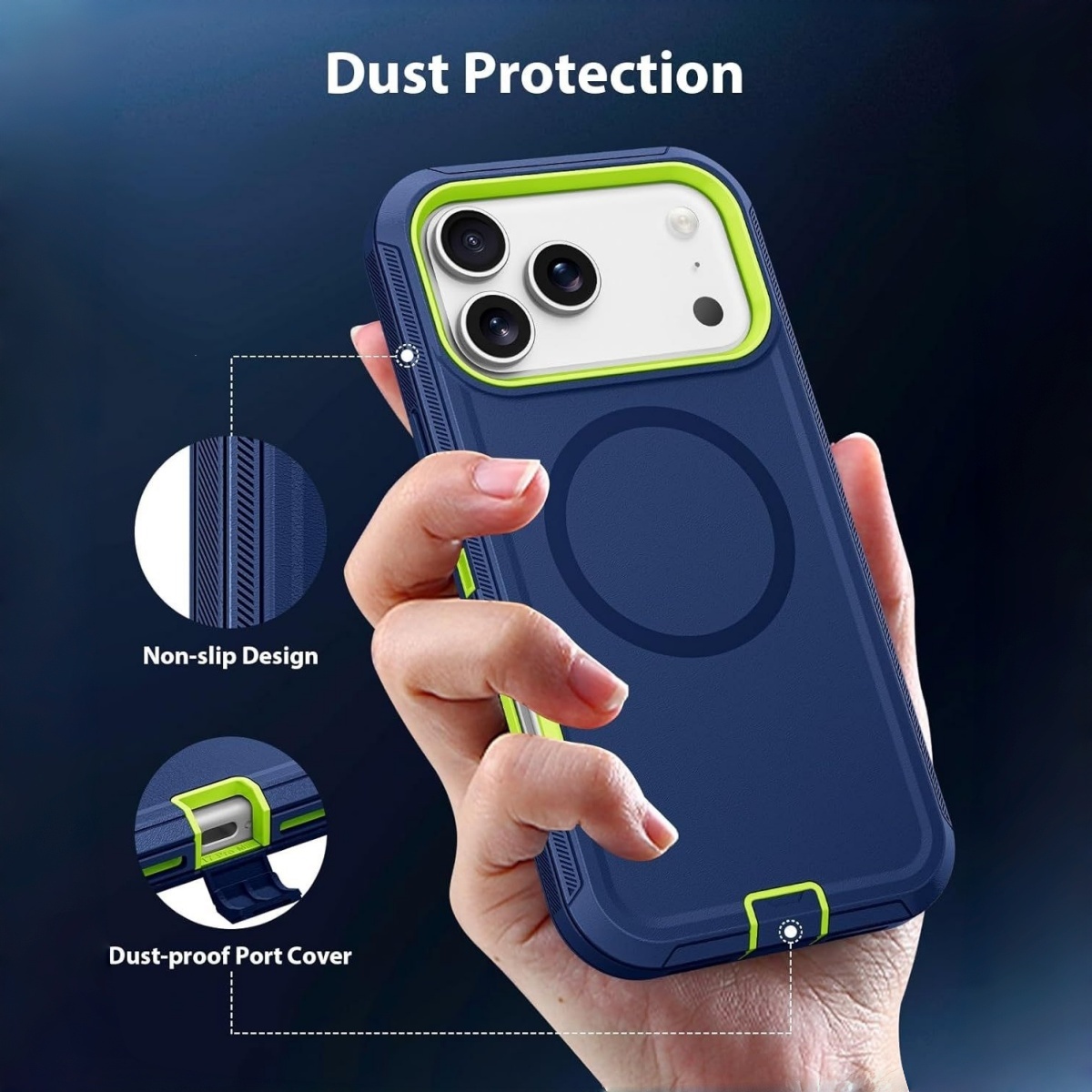 Capa Magnética 3 em 1 Rugged A - Rugged Armor Case avaliação e preço